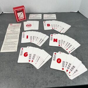 Vegas Nite Bingo Card Game 1988 International Games Inc Vintage Complete Set New